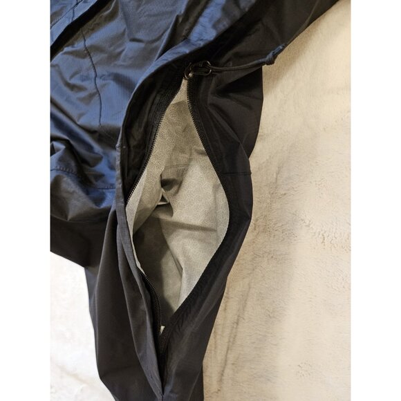 The North Face Dryvent Jacket Men’s Large Shell Windbreaker Rain Black Hooded - Picture 8 of 14